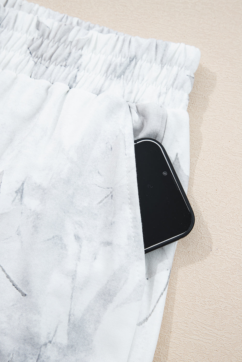 Beige Camo 2-Piece Lounge Set