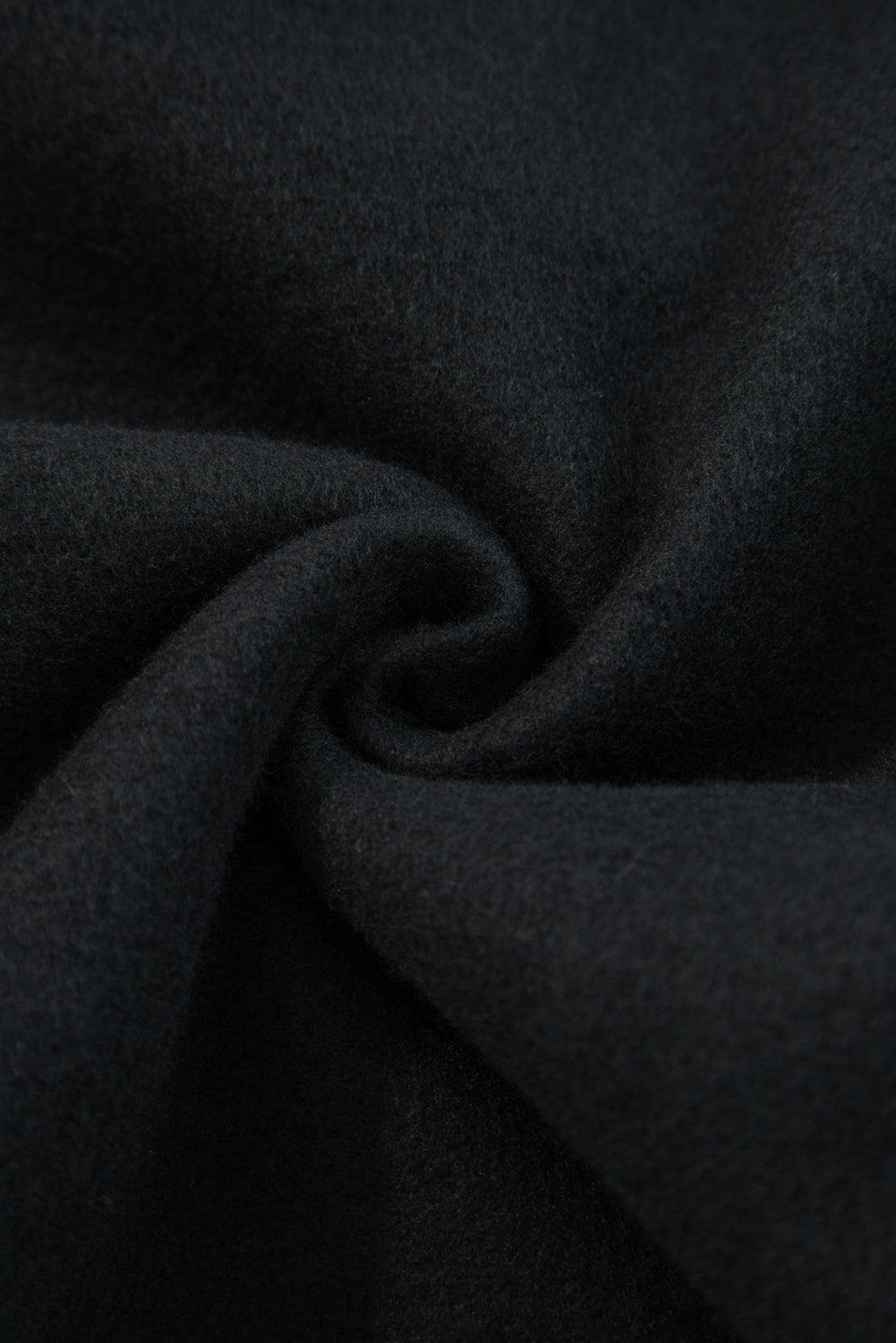 Black Fleece-Lined Leopard Print Jogger Pants | Elastic Waist & Drawstring