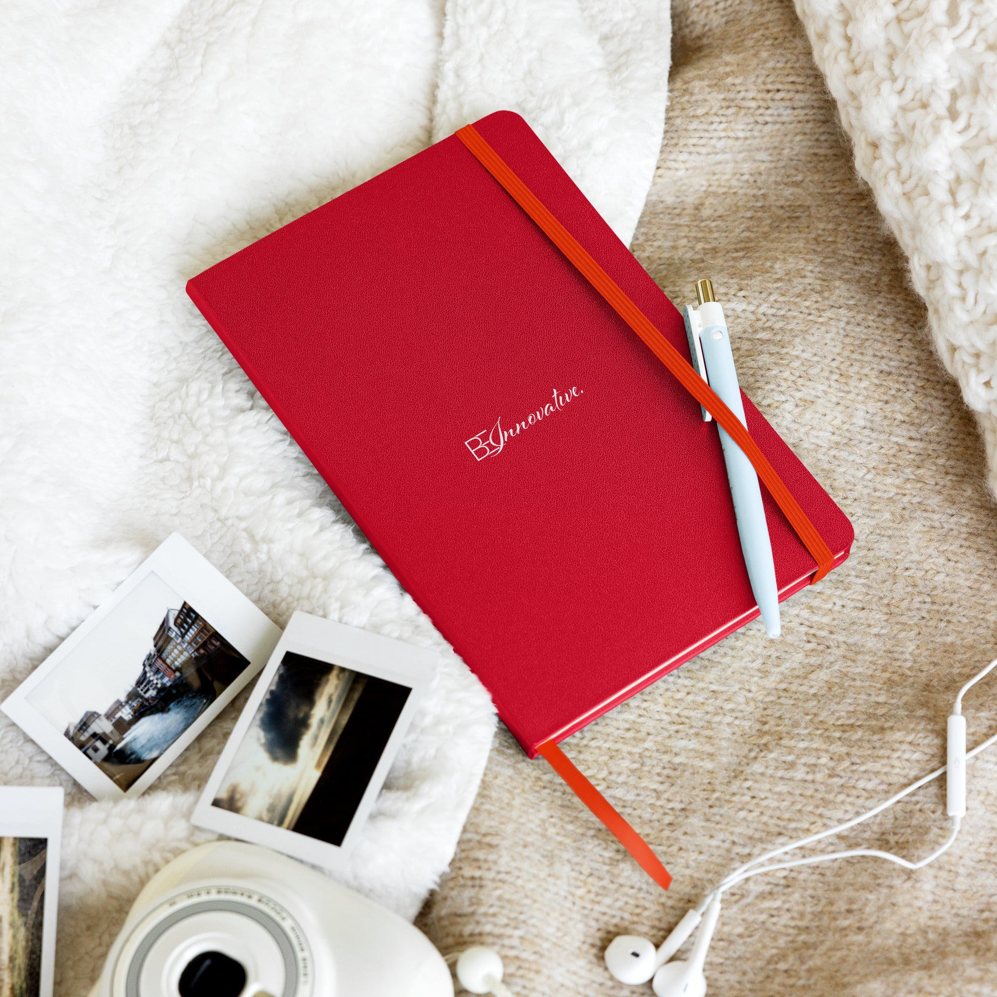 *NEW* "BE INNOVATIVE" Hardcover Bound Notebook