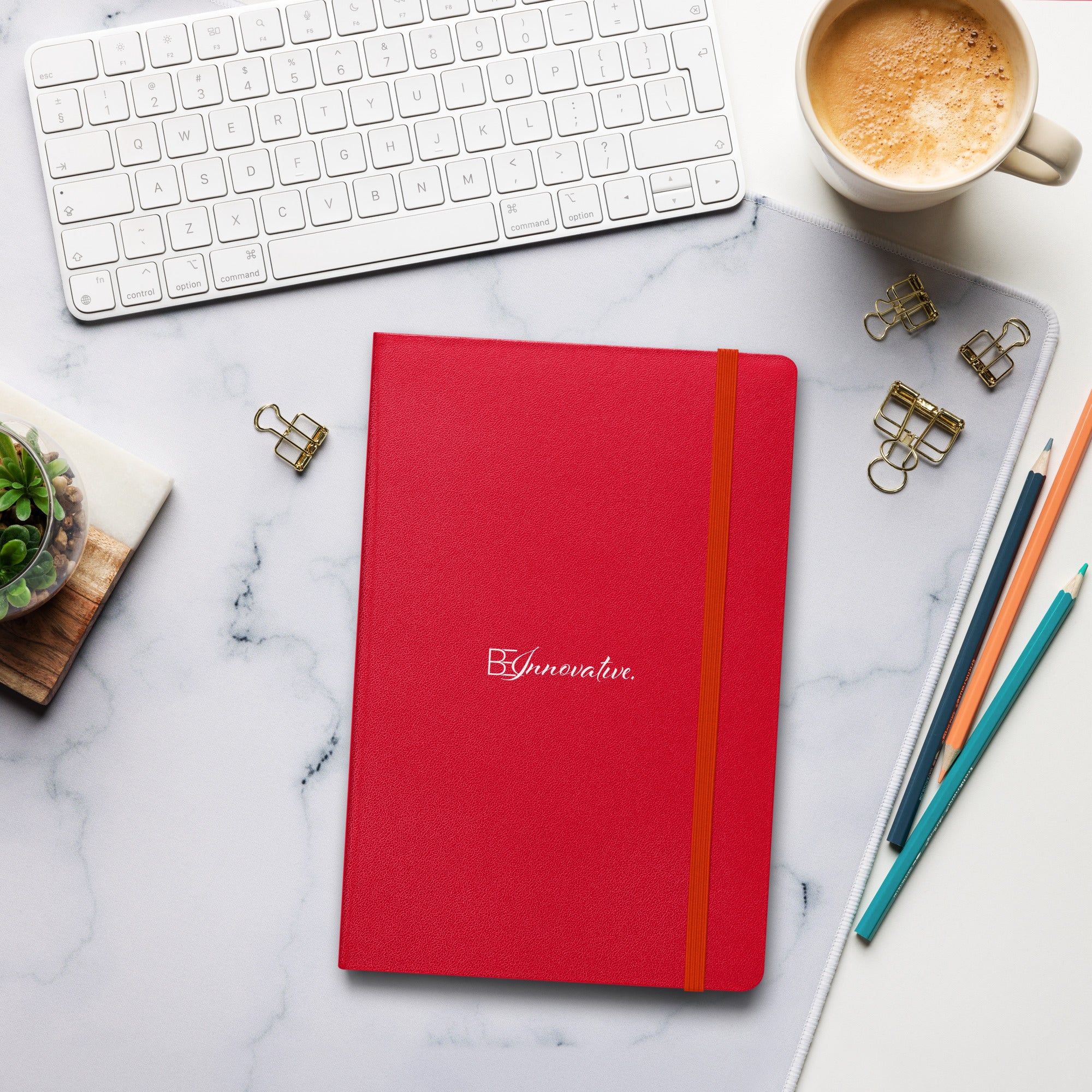 *NEW* "BE INNOVATIVE" Hardcover Bound Notebook