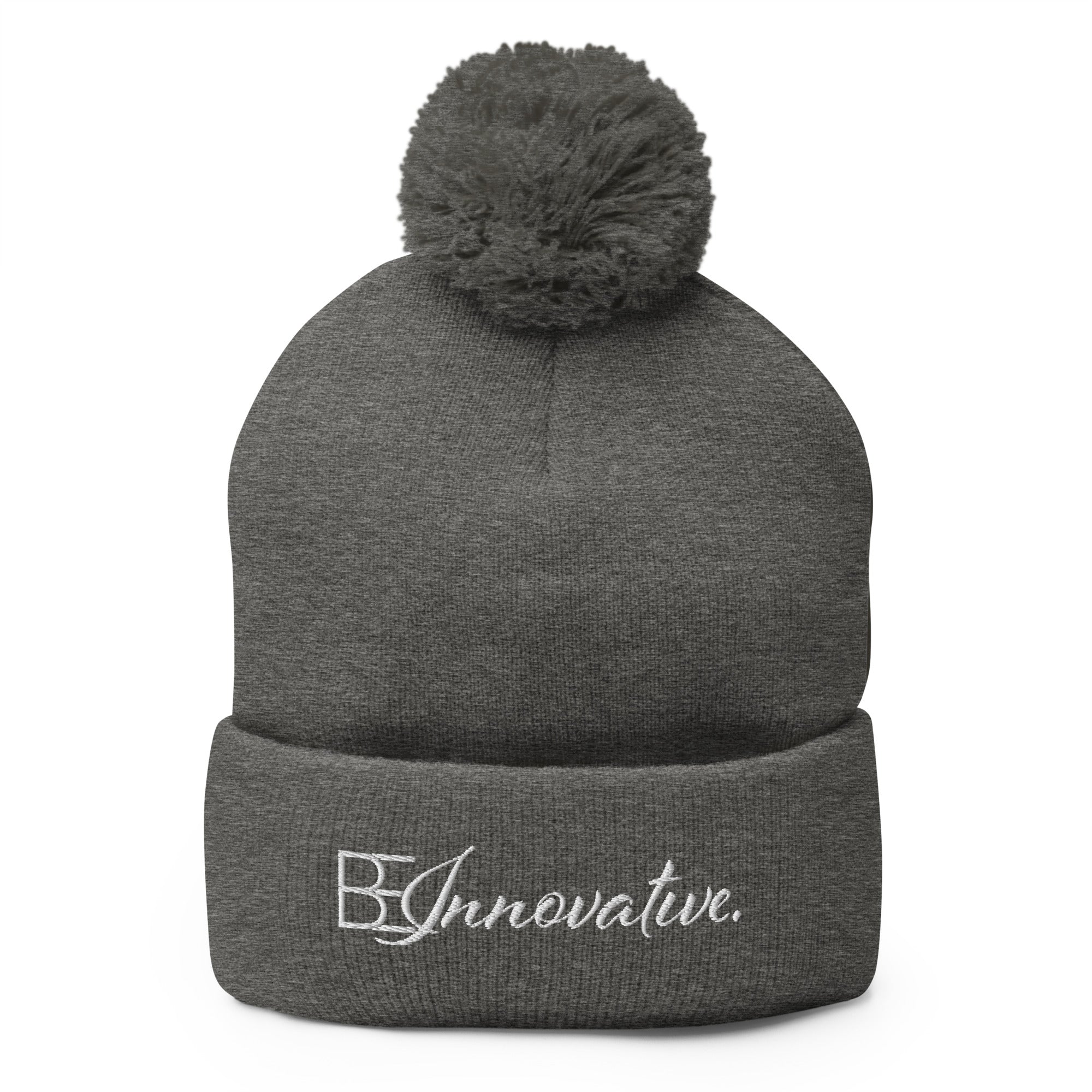 BE INNOVATIVE Pom-Pom Beanie