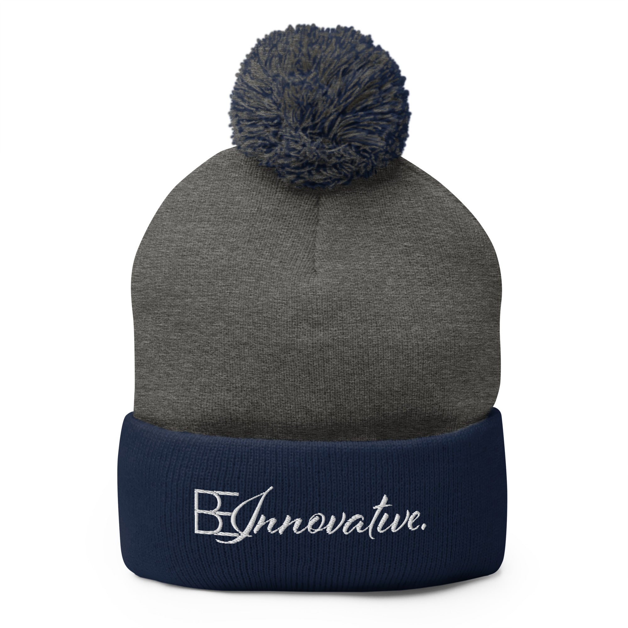 BE INNOVATIVE Pom-Pom Beanie