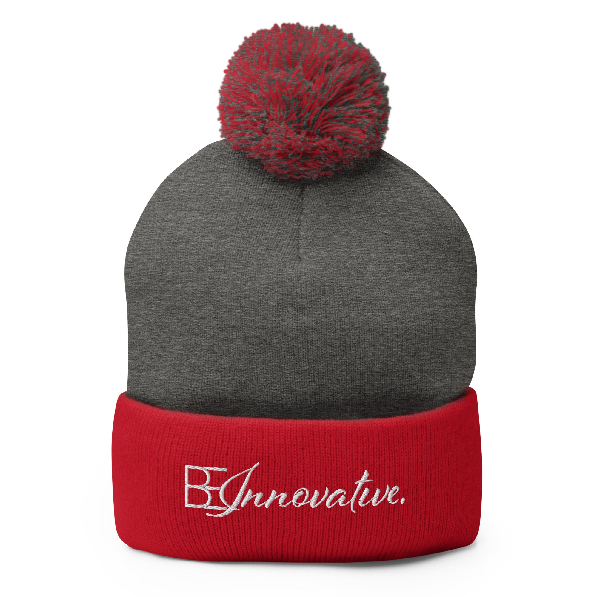 BE INNOVATIVE Pom-Pom Beanie