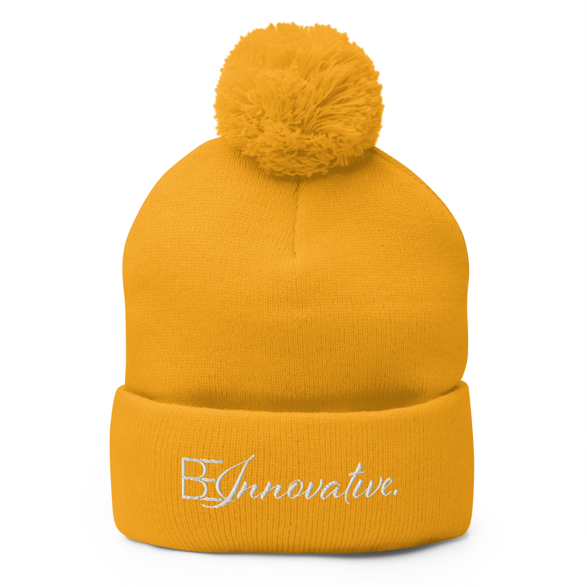 BE INNOVATIVE Pom-Pom Beanie