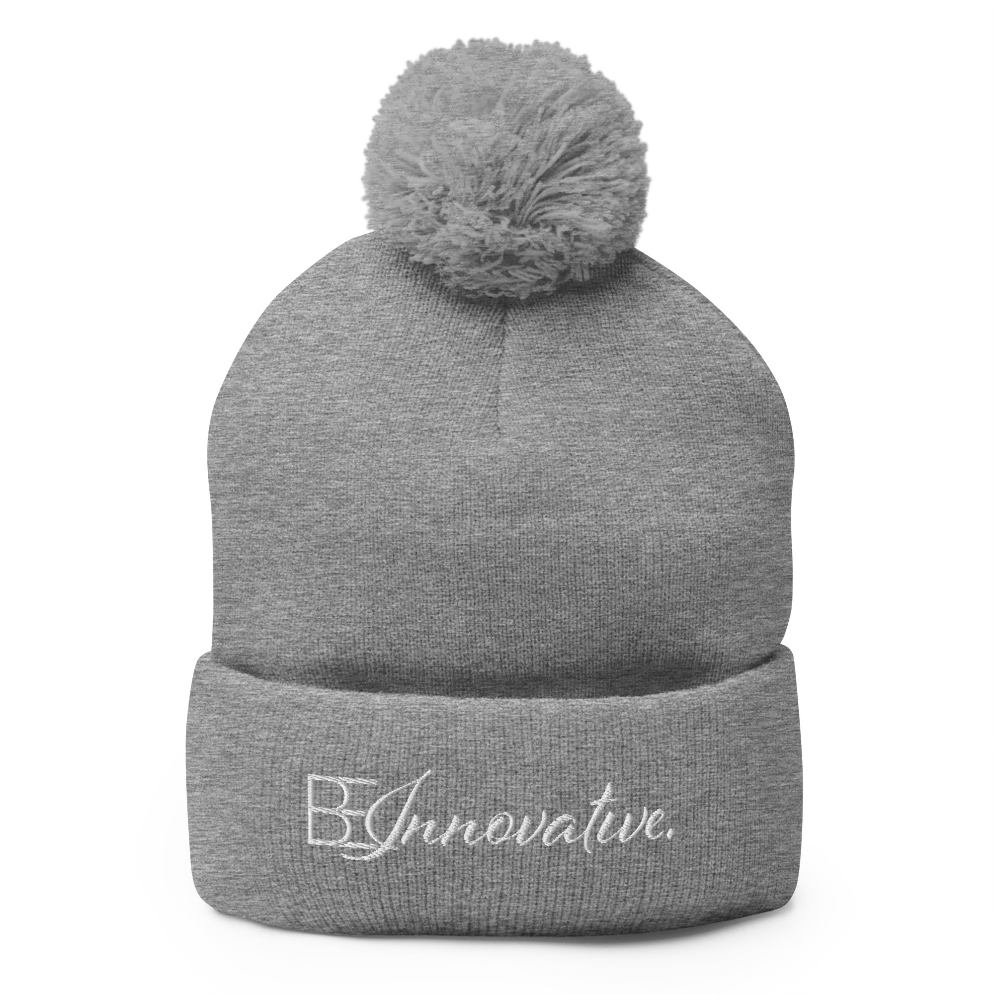 BE INNOVATIVE Pom-Pom Beanie