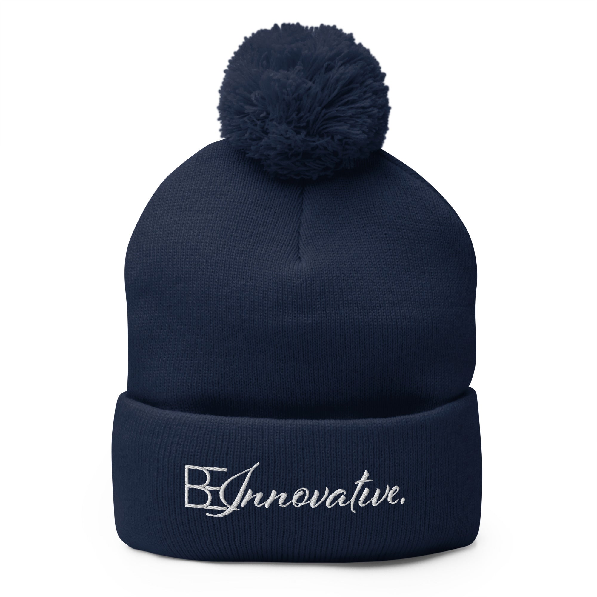 BE INNOVATIVE Pom-Pom Beanie