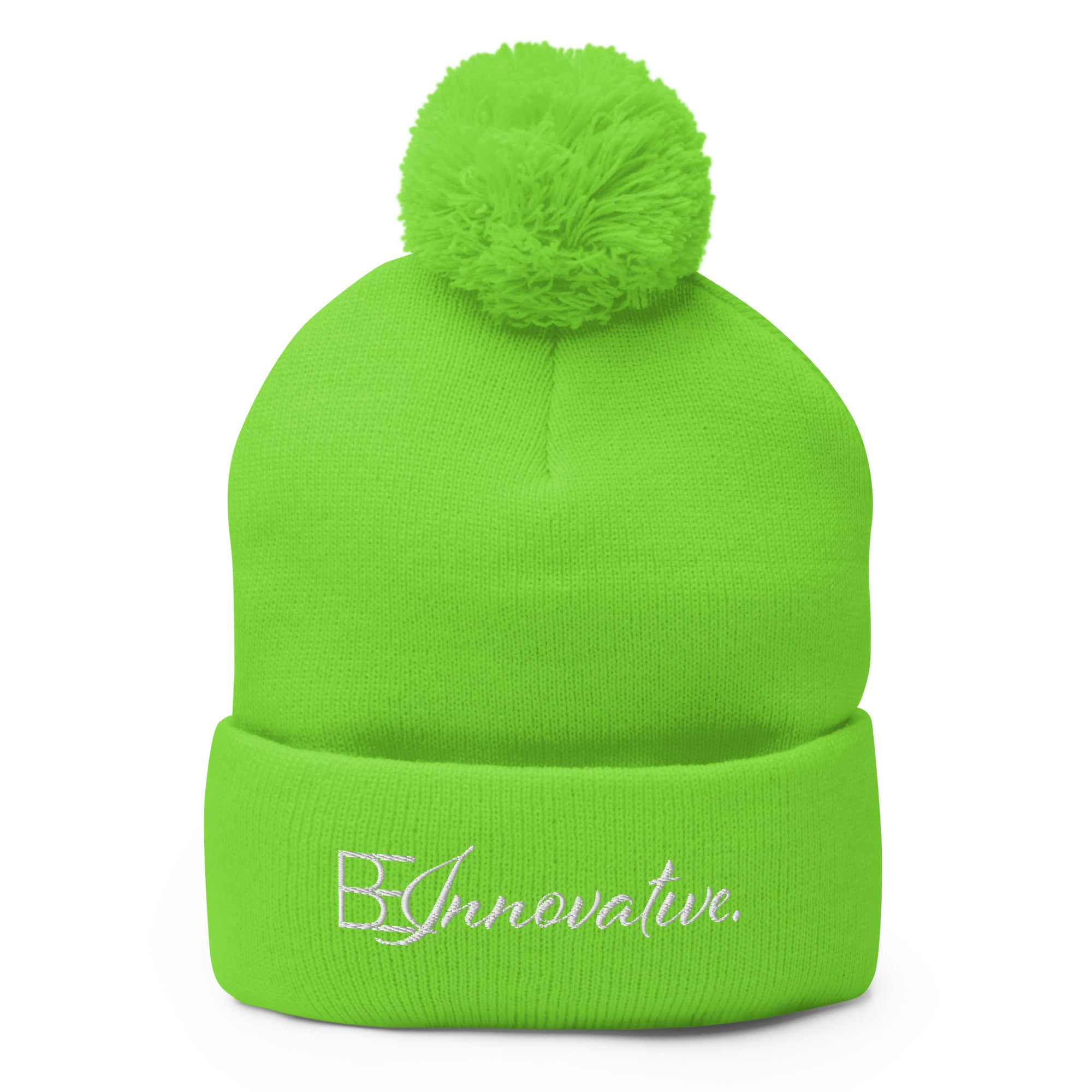 BE INNOVATIVE Pom-Pom Beanie