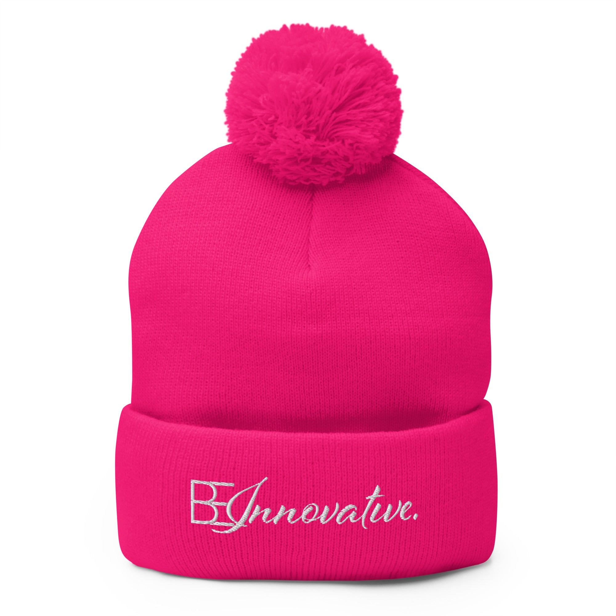 BE INNOVATIVE Pom-Pom Beanie