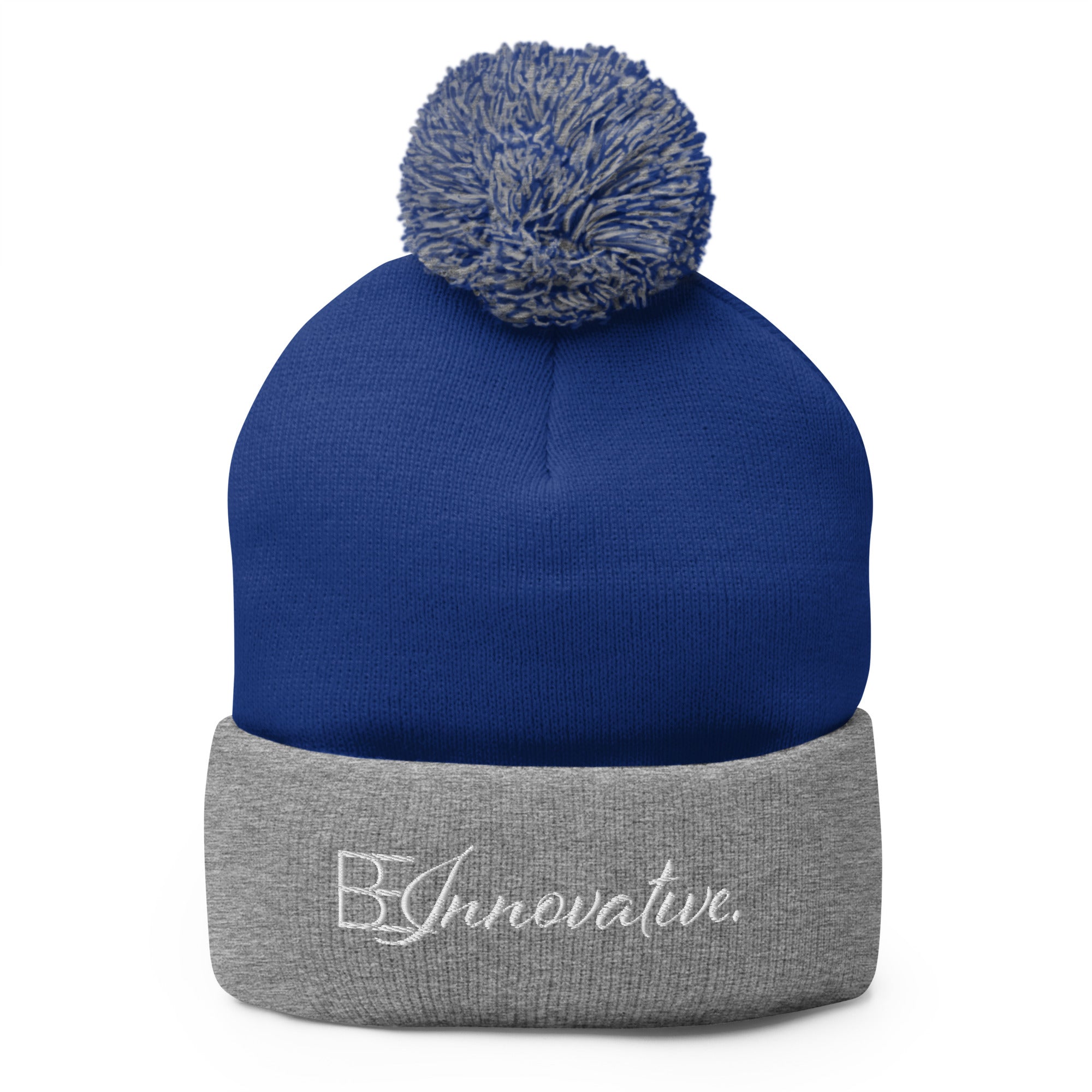 BE INNOVATIVE Pom-Pom Beanie