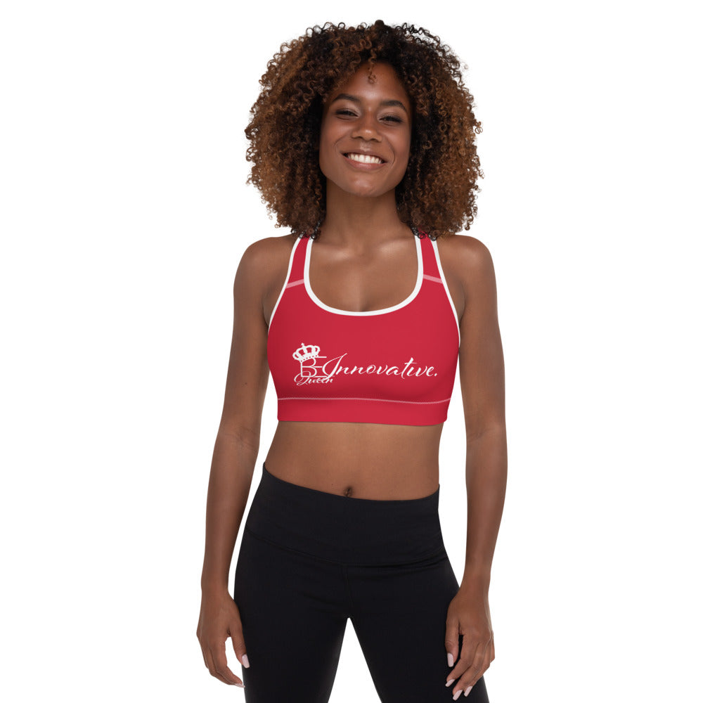 *NEW* "Be Innovative" QUEEN#1 Sports Bra_RD