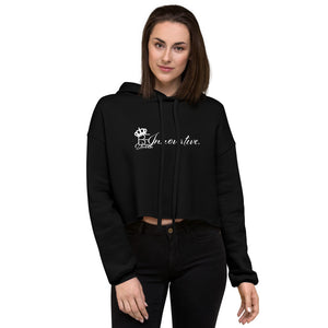 "Be Innovative" QUEEN#1 Cropped Hoodie