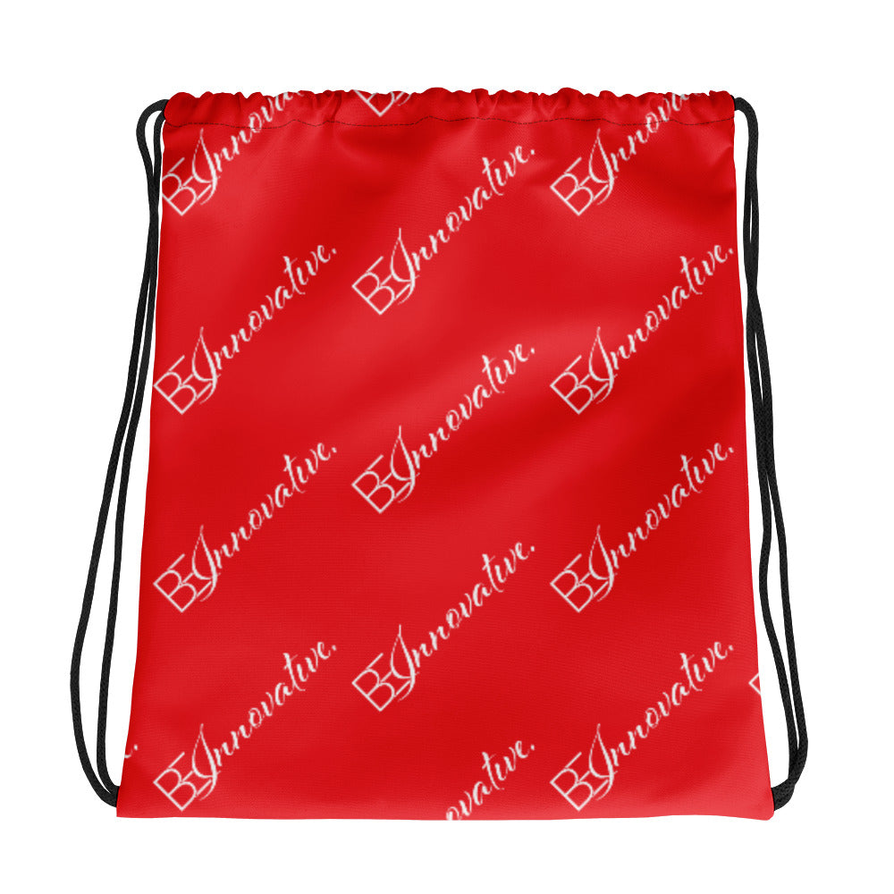 "Be Innovative" Drawstring bag - RED
