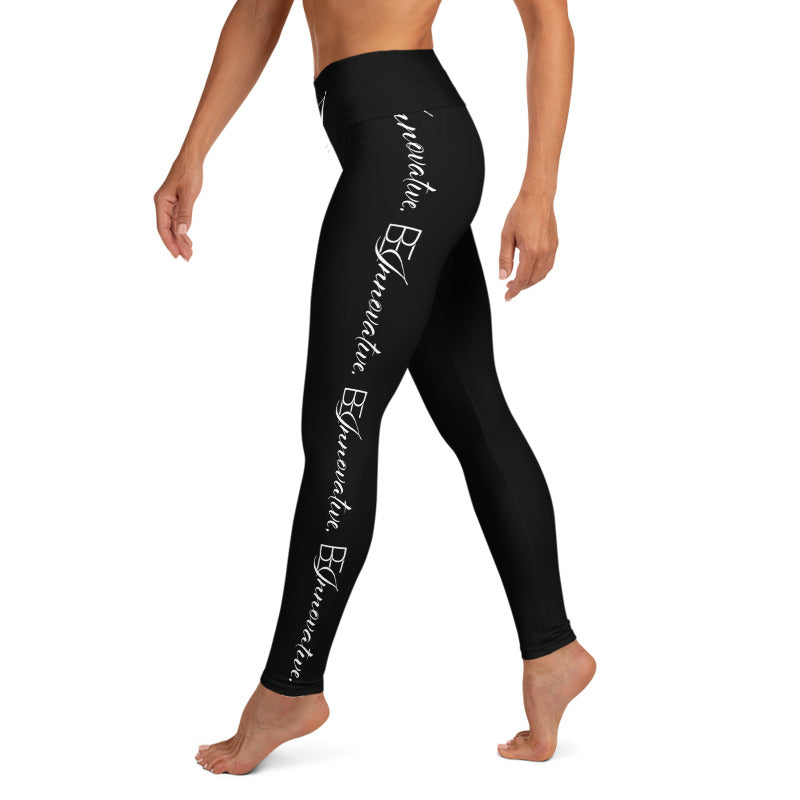 "Be Innovative" Yoga Leggings - BLK